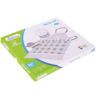 Apron set - white